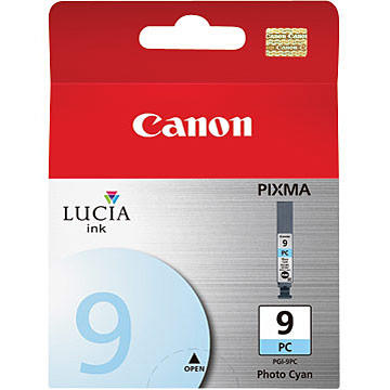 Canon PGI-9PC 1038B002 Original Pigment Photo Cyan Ink Cartridge Canon PGI-9PC 1038B002 Original Pigment Photo Cyan Ink Cartridge