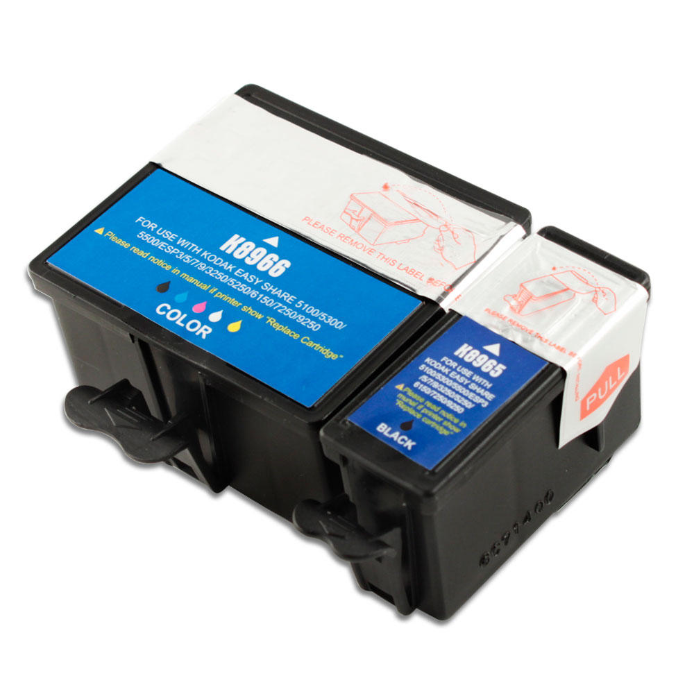 Kodak 10XL 8965 8966 Compatible Black and Color Ink Cartridge Combo High Yield  - G&G™