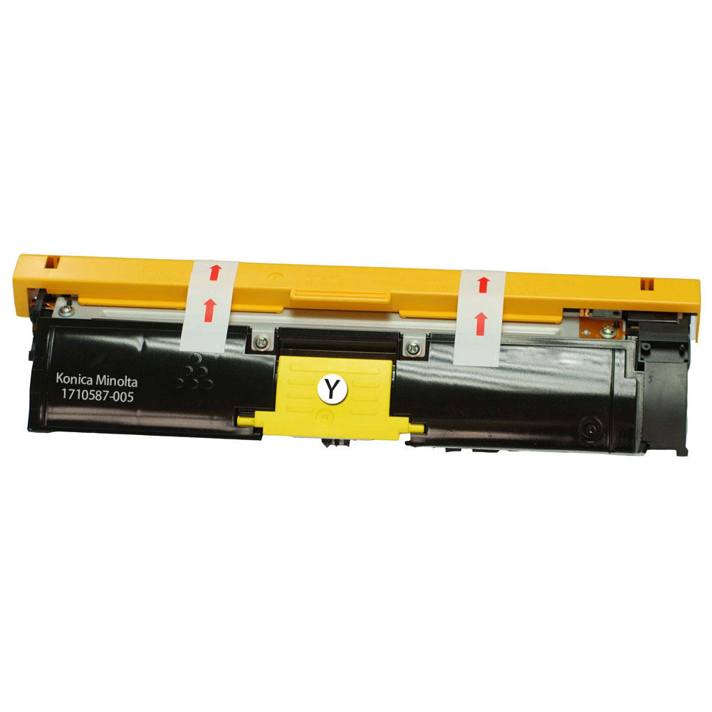 Konica-Minolta 1710587-005 Remanufactured Yellow Toner Cartridge