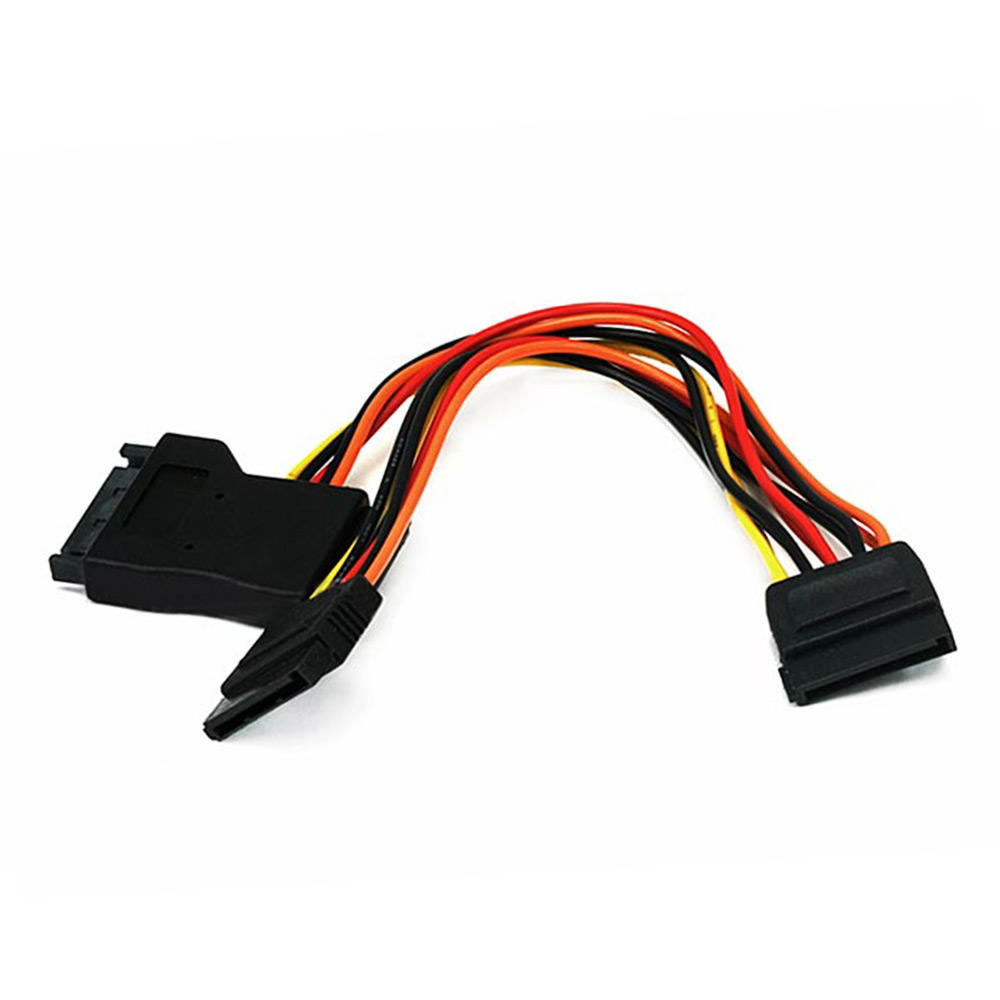 0.2meter 15pin SATA Power Y Cable - Monoprice 0.2meter 15pin SATA Power Y Cable - Monoprice