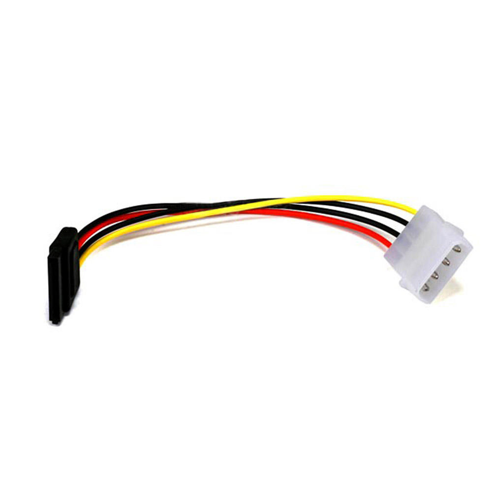 6inch SATA 15pin Female to Molex 4pin Male Power Adapter - Monoprice 6inch SATA 15pin Female to Molex 4pin Male Power Adapter - Monoprice