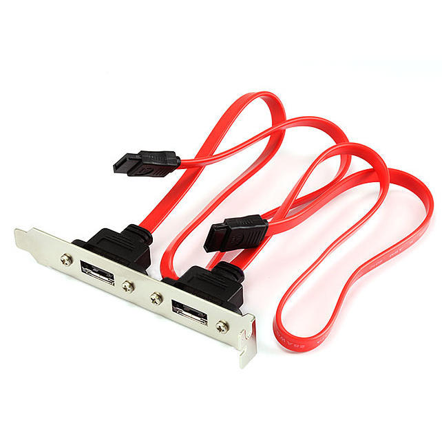 2 Port Internal SATA to eSATA Bracket - Monoprice 2 Port Internal SATA to eSATA Bracket - Monoprice