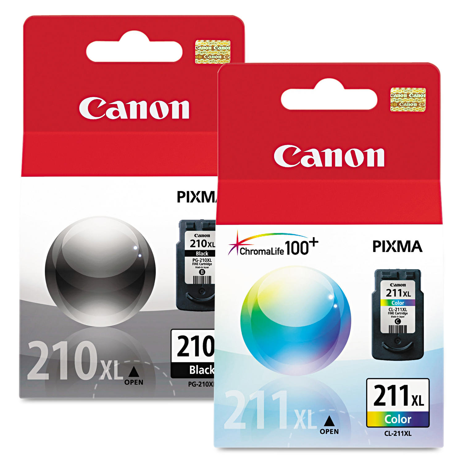 Moustache® Remanufactured HP 61XL Ink cartridge Combo High Yield