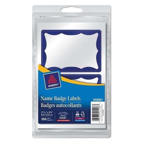 avery self adhesive name badge labels 2 11 32 x 3 3 8