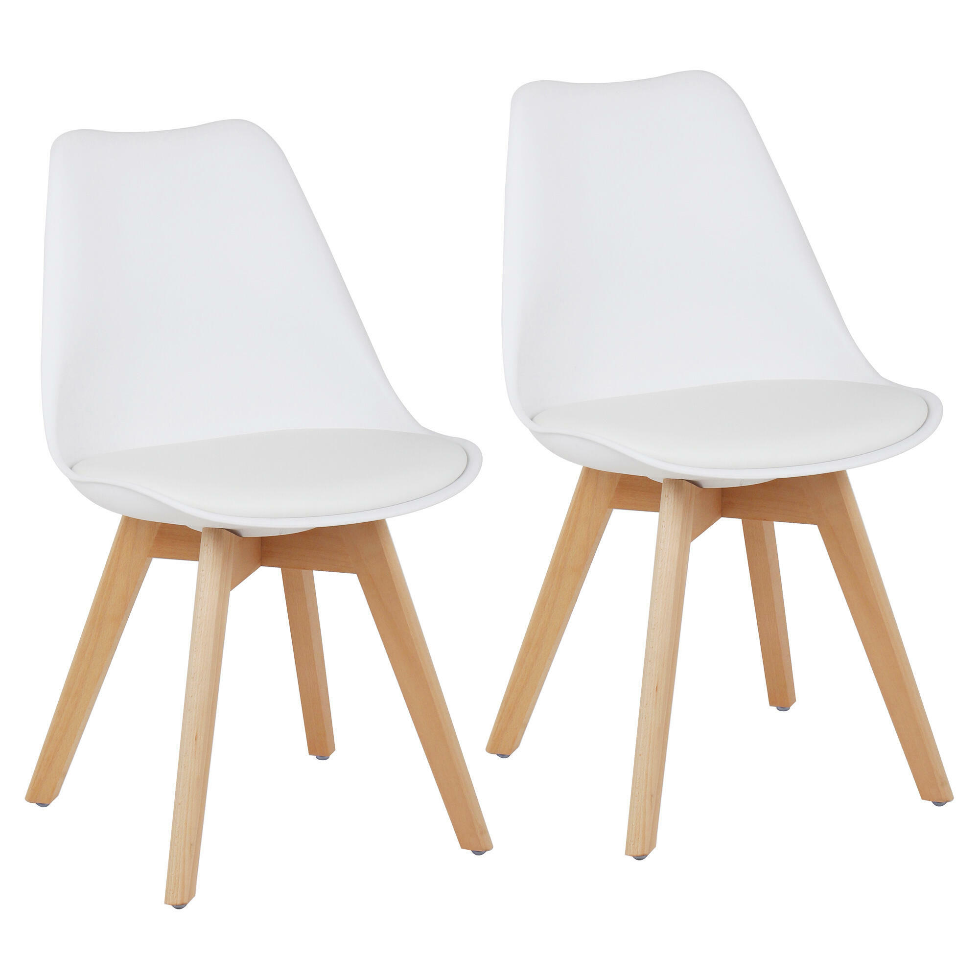 2 Pack Office Guest Chair with Soft Cushion for Waiting Room, Conference and Reception - Moustache®