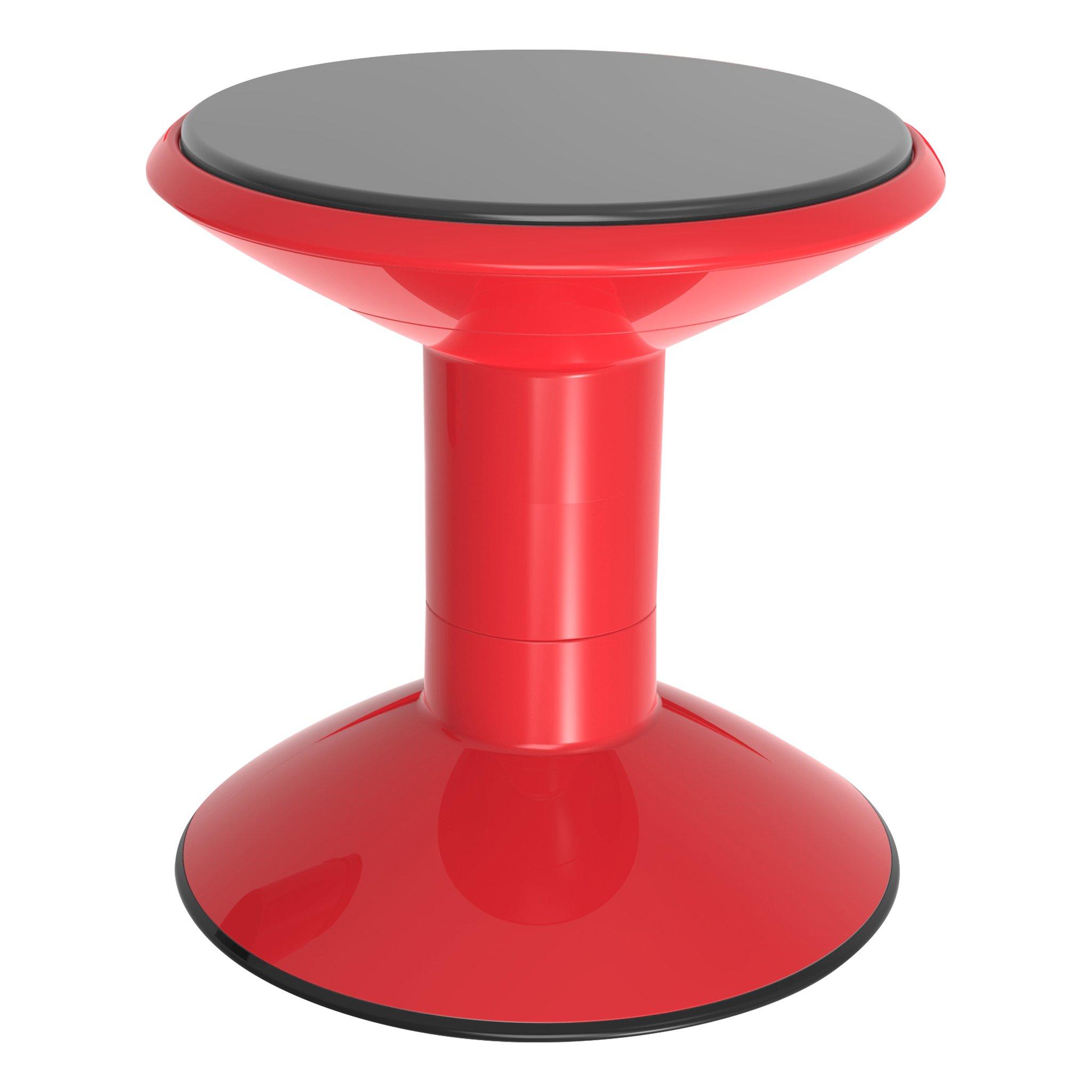 Storex Adjustable Wobble Chair, Non-Slip Base, 12-18 Inch Height