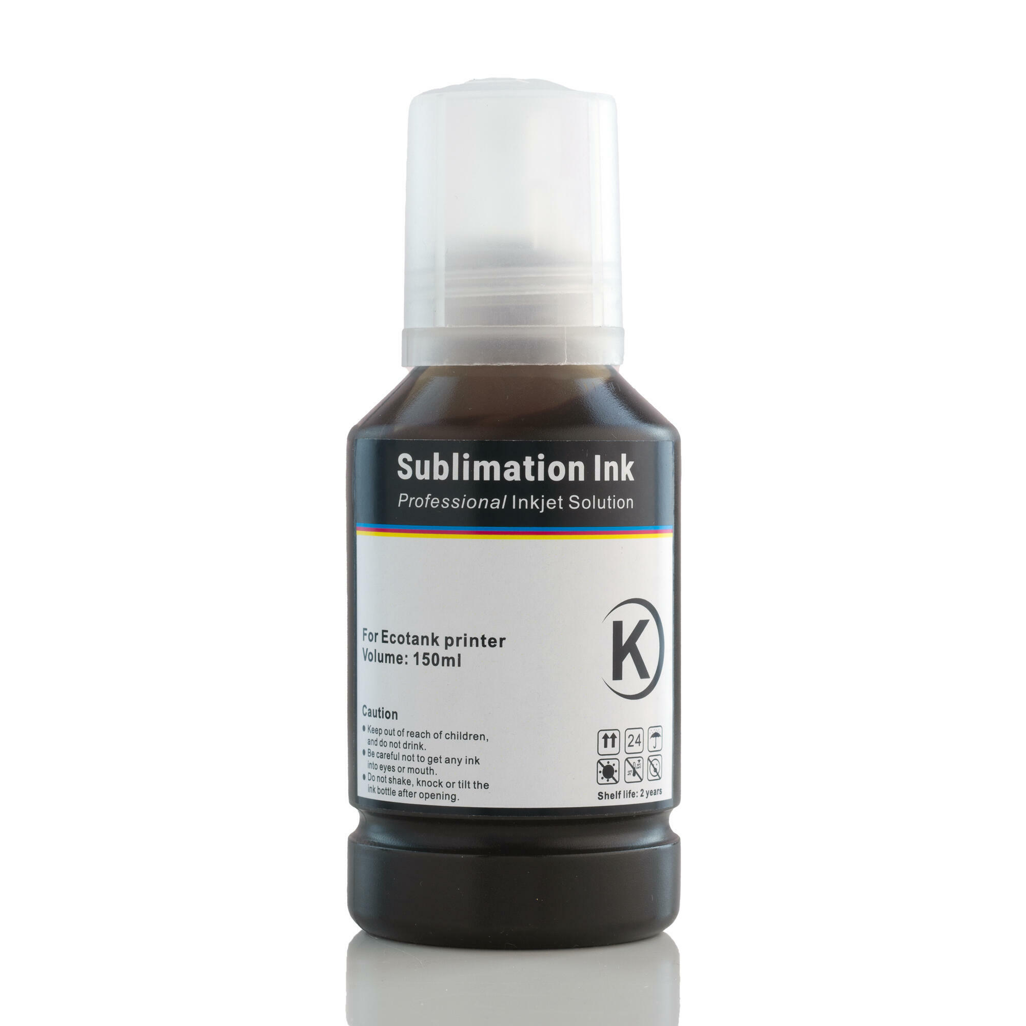 Epson T502/T522 Compatible Black Sublimation Ink Bottle - 150ml