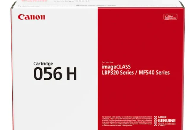 Canon 056H 3008C001AA Original Black Toner Cartridge High Yield 21000 Pages - WithChip 