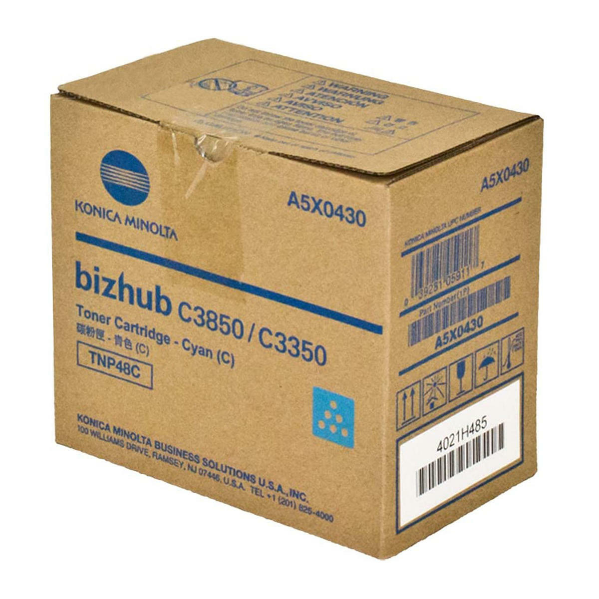 Konica Minolta TNP-48C A5X0430 Original Cyan Toner Cartridge - openbox