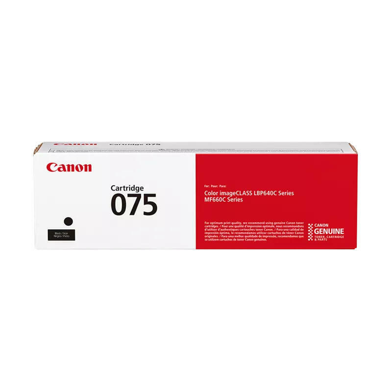 Canon 075 Original Black Toner Cartridge