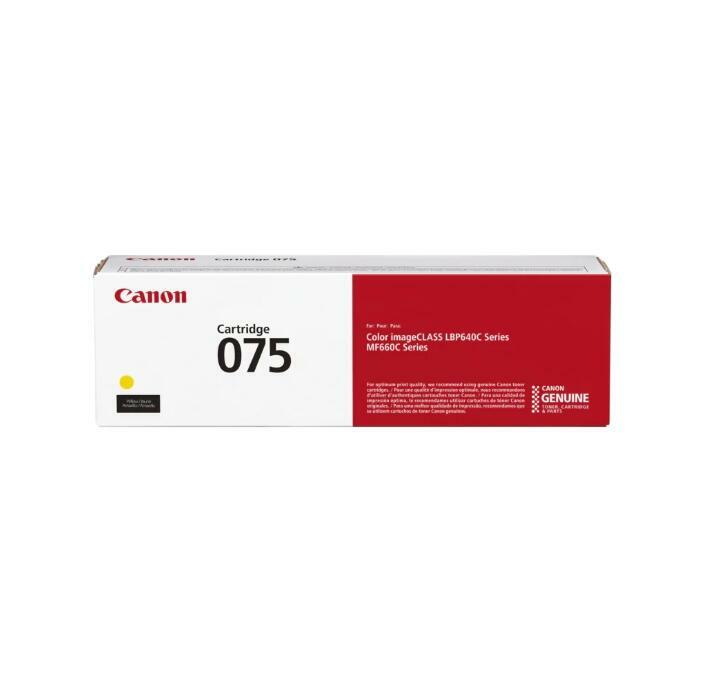 Canon 075 Original Yellow Toner Cartridge