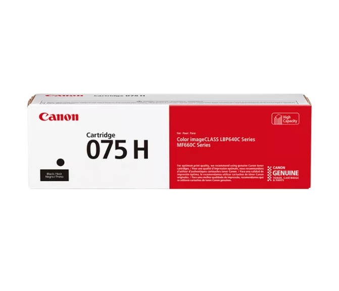Canon 075H Original Black Toner Cartridge