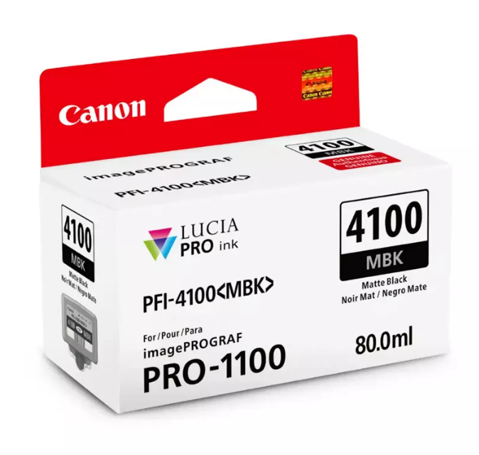 Canon PFI-4100 Matte Black original Ink Tank(6776C002)