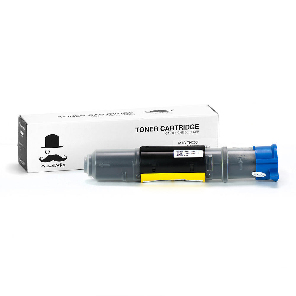 Brother TN250 Compatible Black Toner Cartridge Moustache Brother TN250 Compatible Black Toner Cartridge Moustache