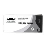 Remanufactured HP 61X C8061X Black Toner Cartridge High Yield - Moustache®