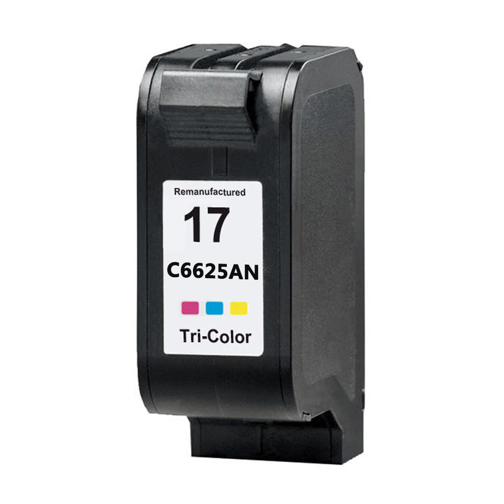 Remanufactured HP 17 C6625AN Tri-color Ink Cartridge