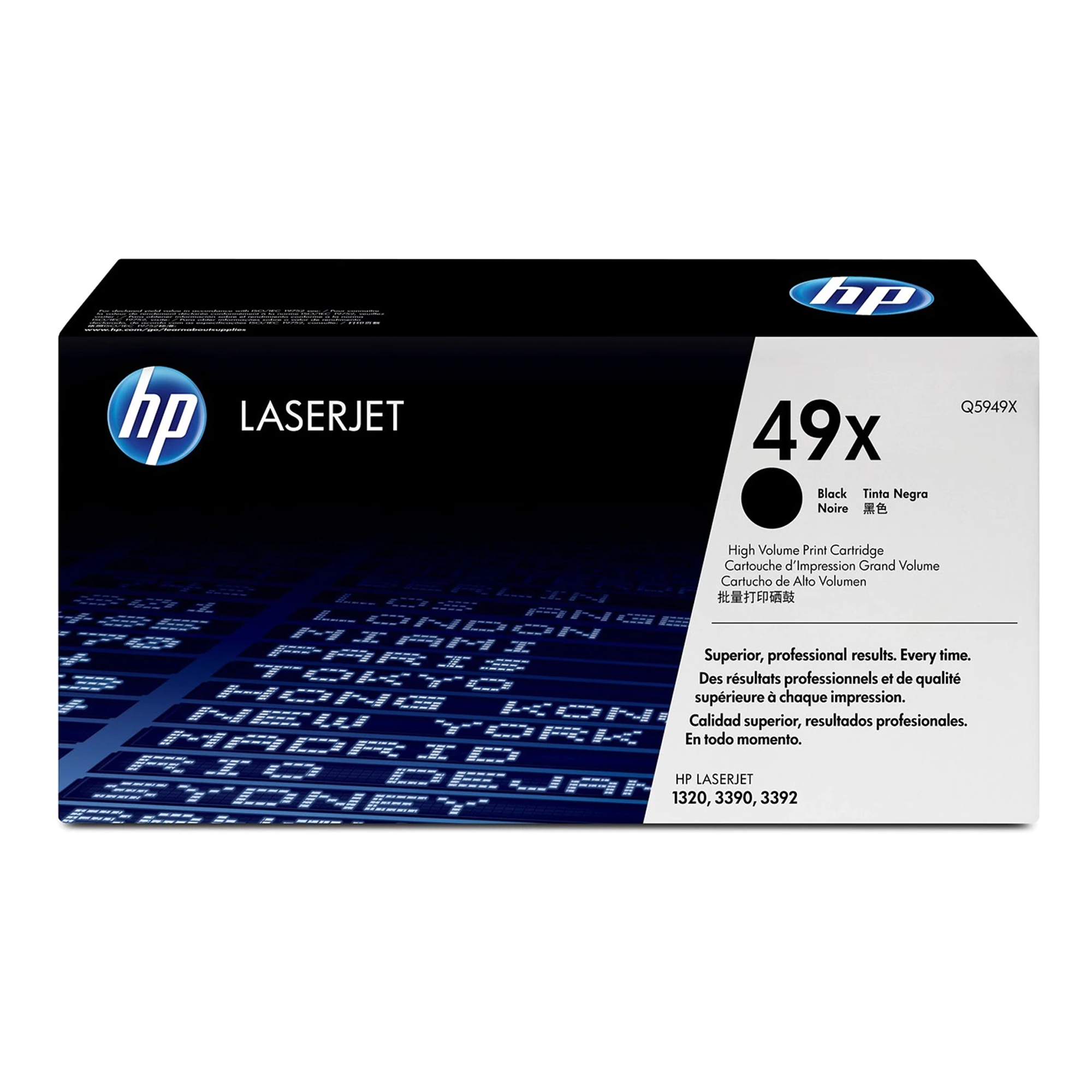 HP 49X Original Black Toner Cartridge High Yield