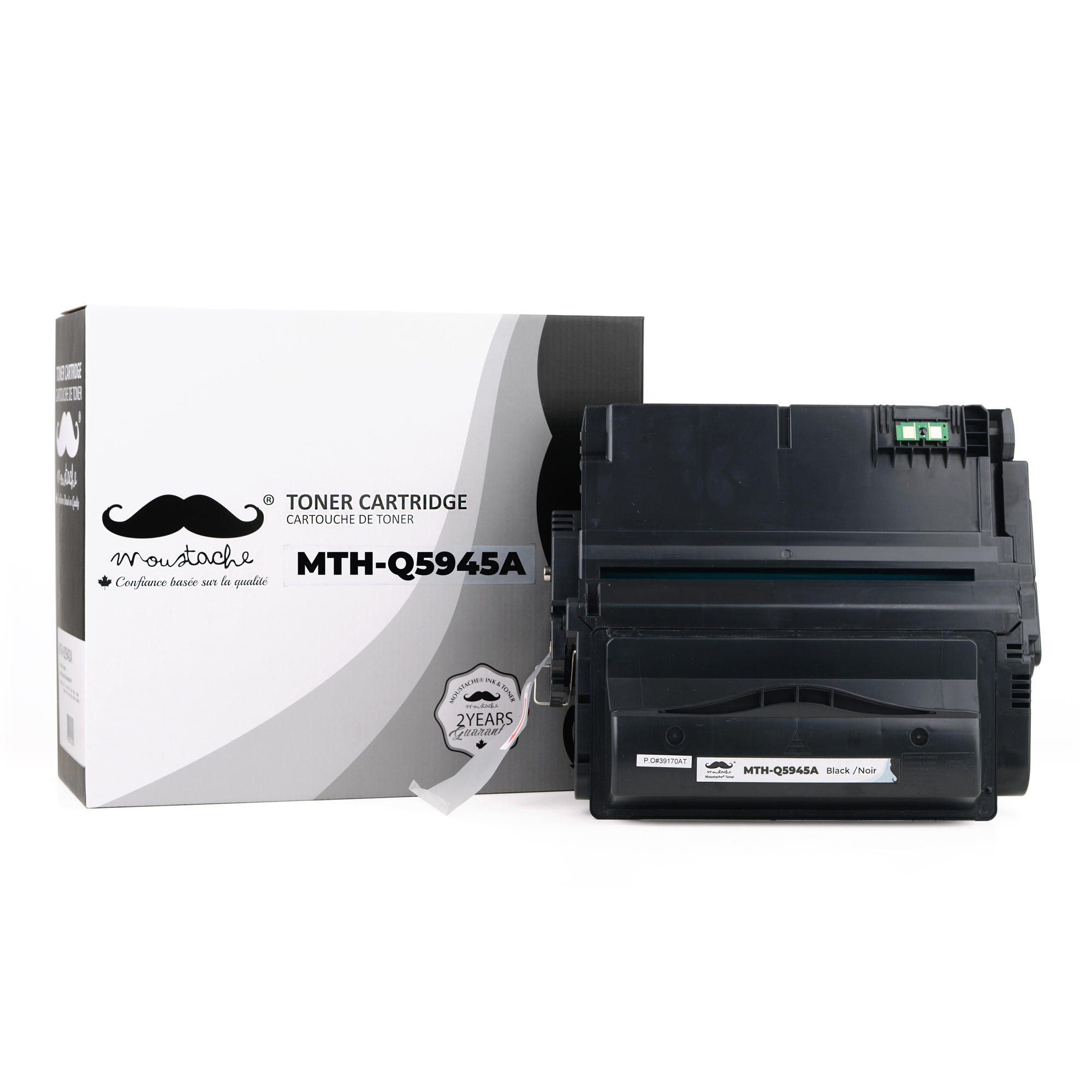 Compatible HP 45A Q5945A Black Toner Cartridge - Moustache®