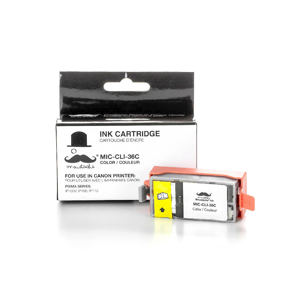 thumbnail interactive-video image 1 of 2x Canon CLI-36 Tri-Color Ink Cartridges - Genuine Canon Ink For PIXMA Printers 1 of 10