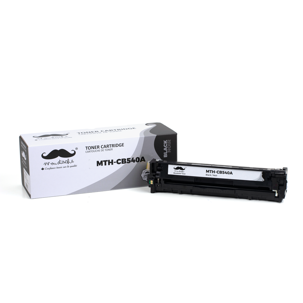 Remanufactured HP 125A CB540A Black Toner Cartridge - Moustache®