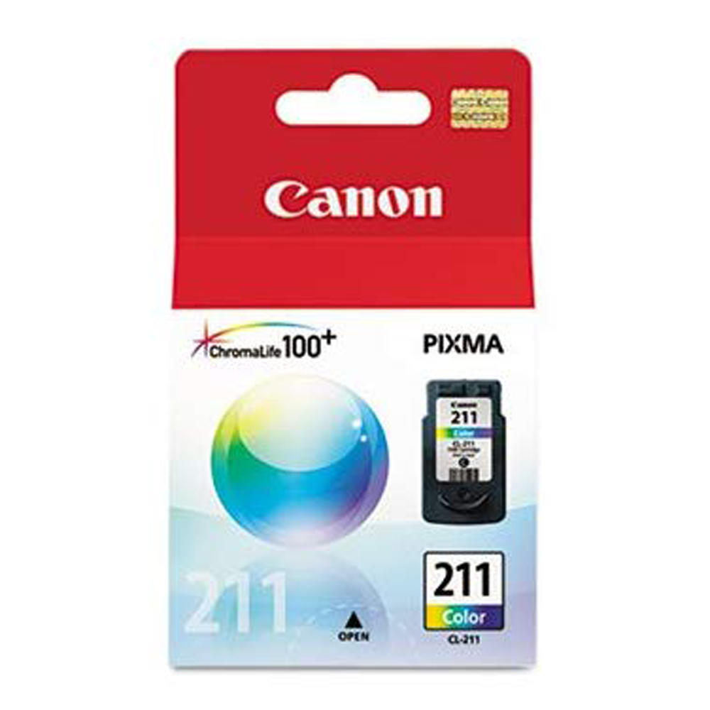 Canon CL-211 Original Color Ink Cartridge (2976B001)