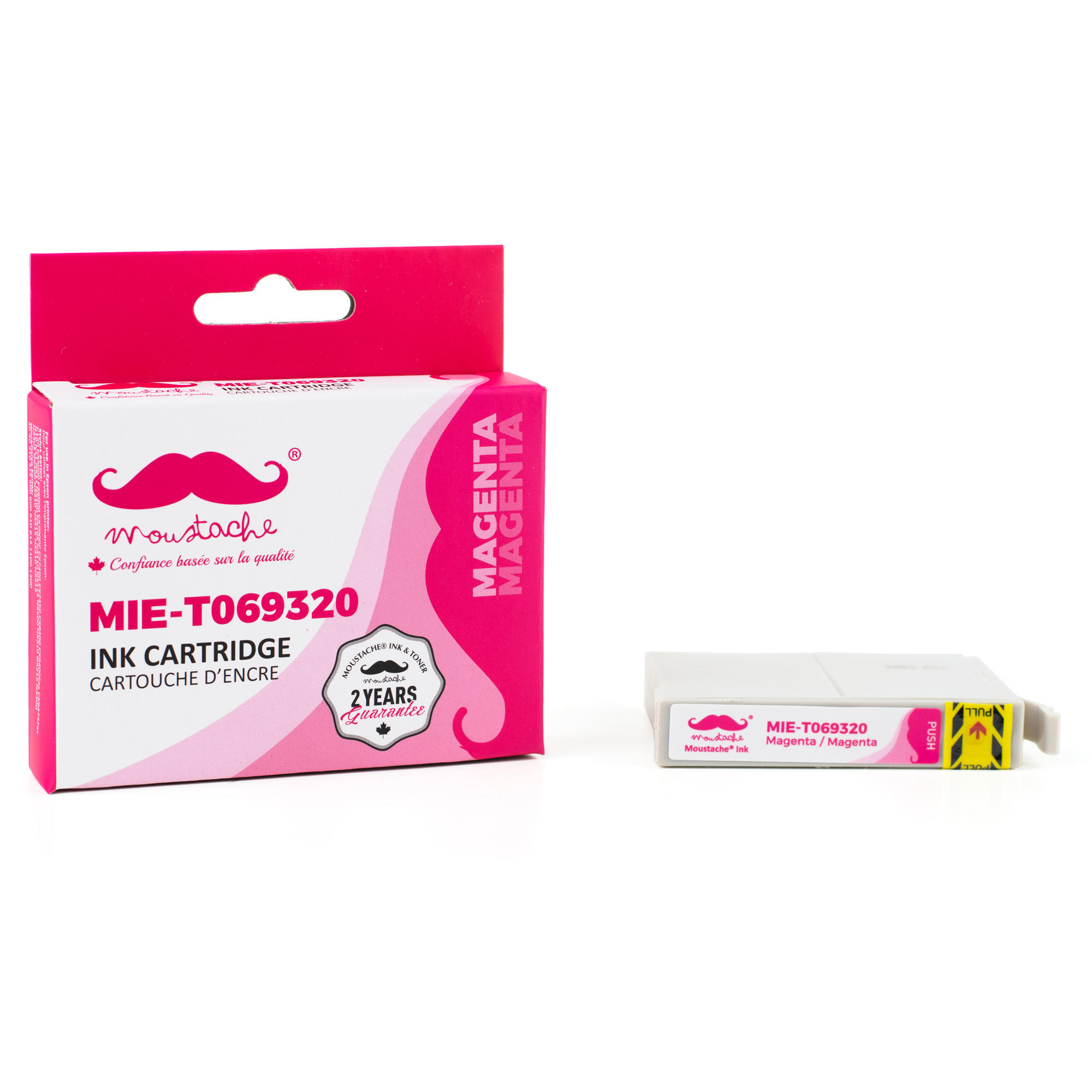 Epson 69 T069320 Compatible Magenta Ink Cartridge - Moustache®