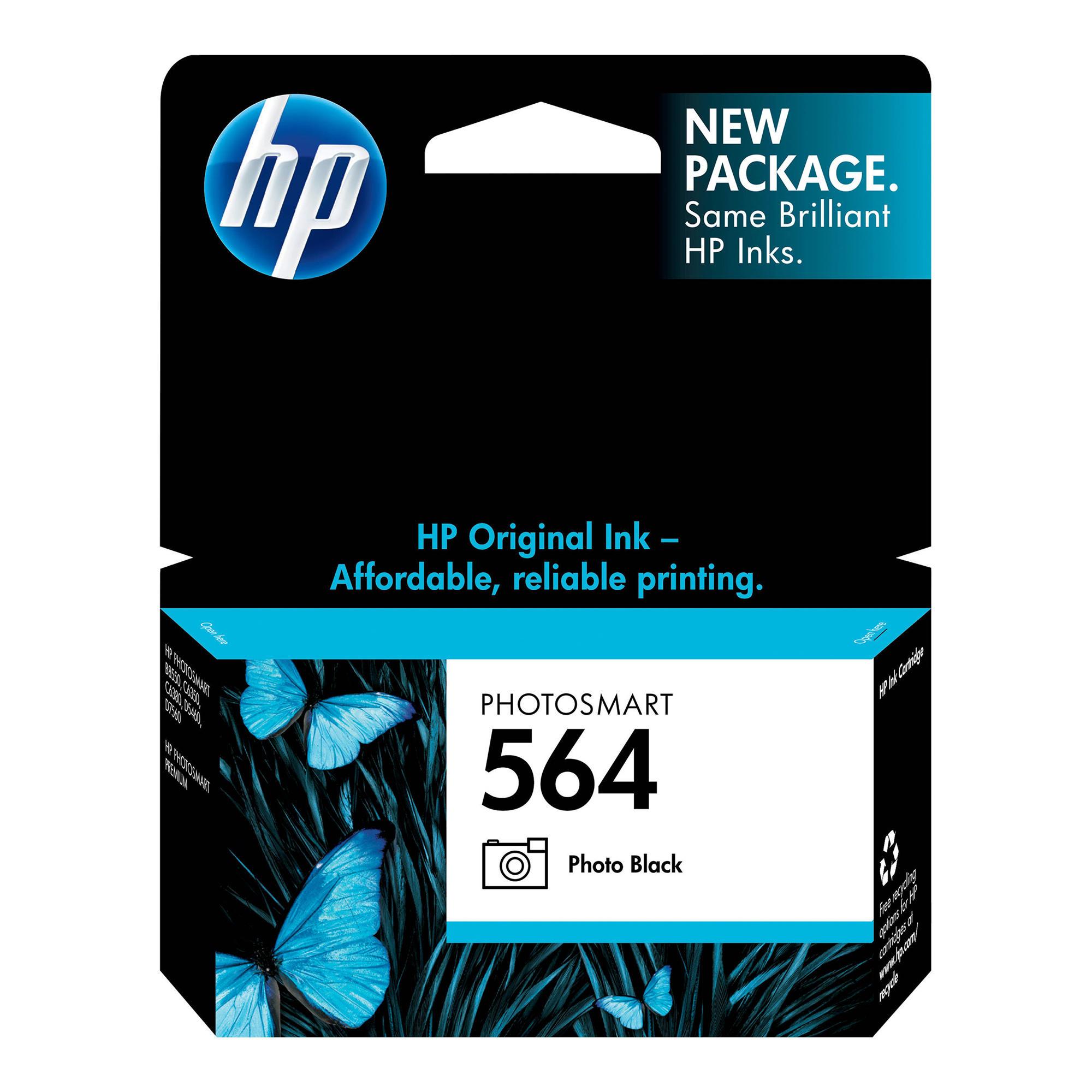 HP 564 CB317WN Original Photo Black Ink Cartridge