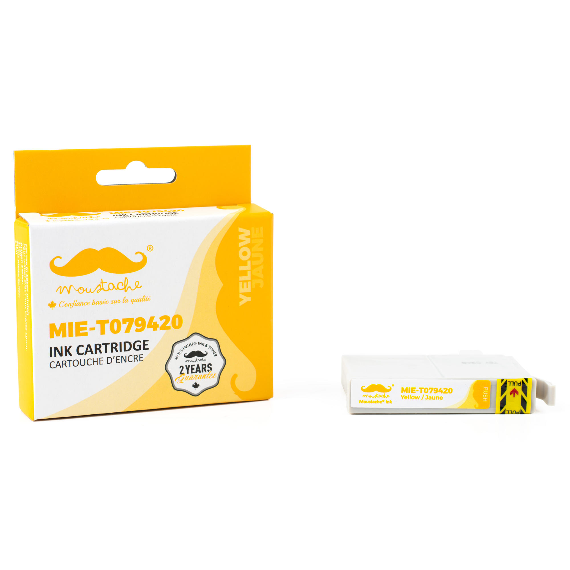 Epson 79 T079420 Compatible Yellow Ink Cartridge High Yield - Moustache®