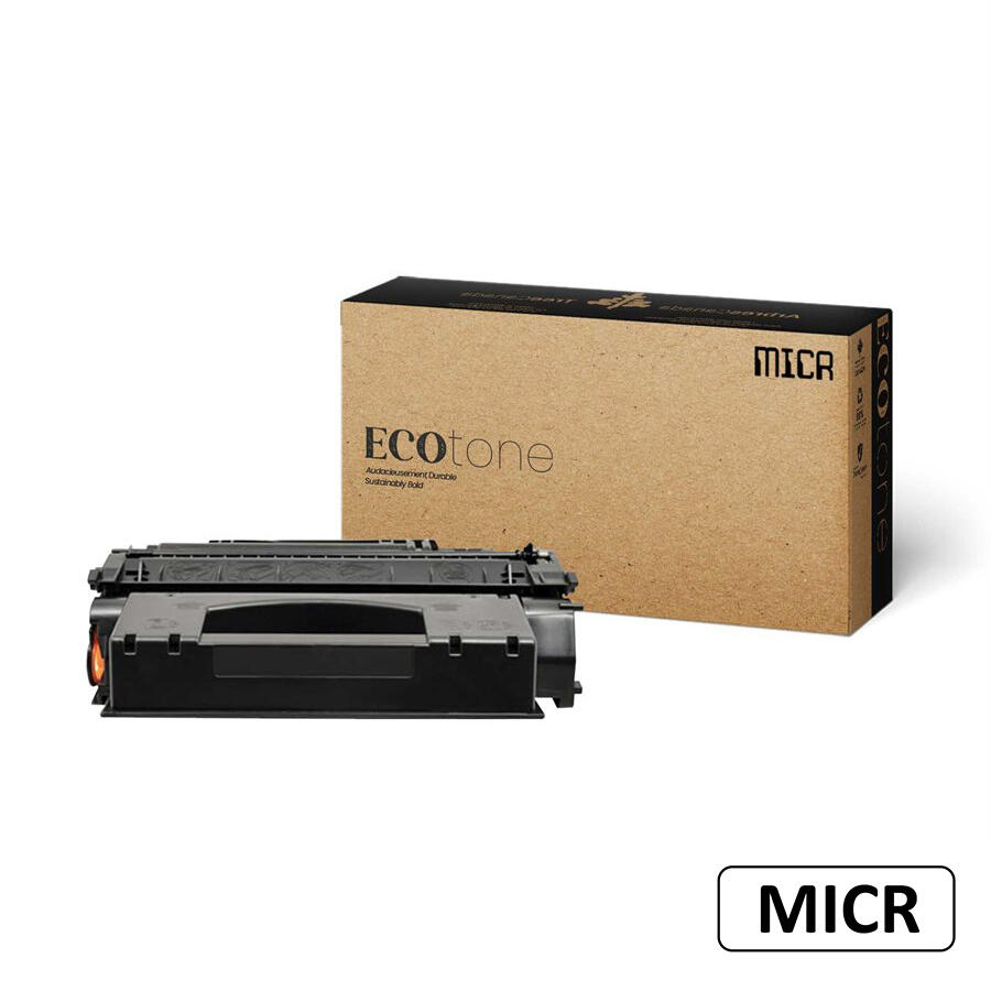 Premium Quality Remanufactured HP 49X Q5949X MICR Black Toner Cartridge High Yield- Ecotone®