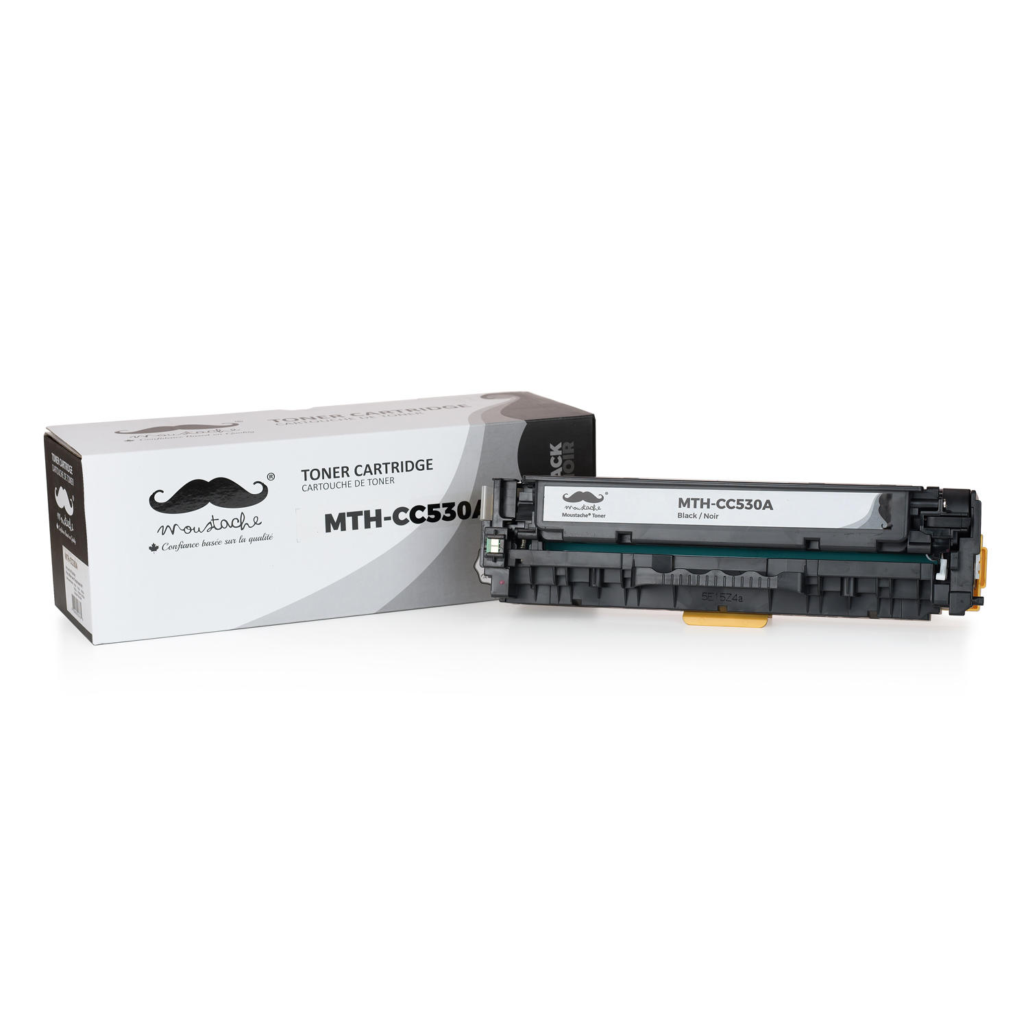 Remanufactured HP 304A CC530A Black Toner Cartridge - Moustache®