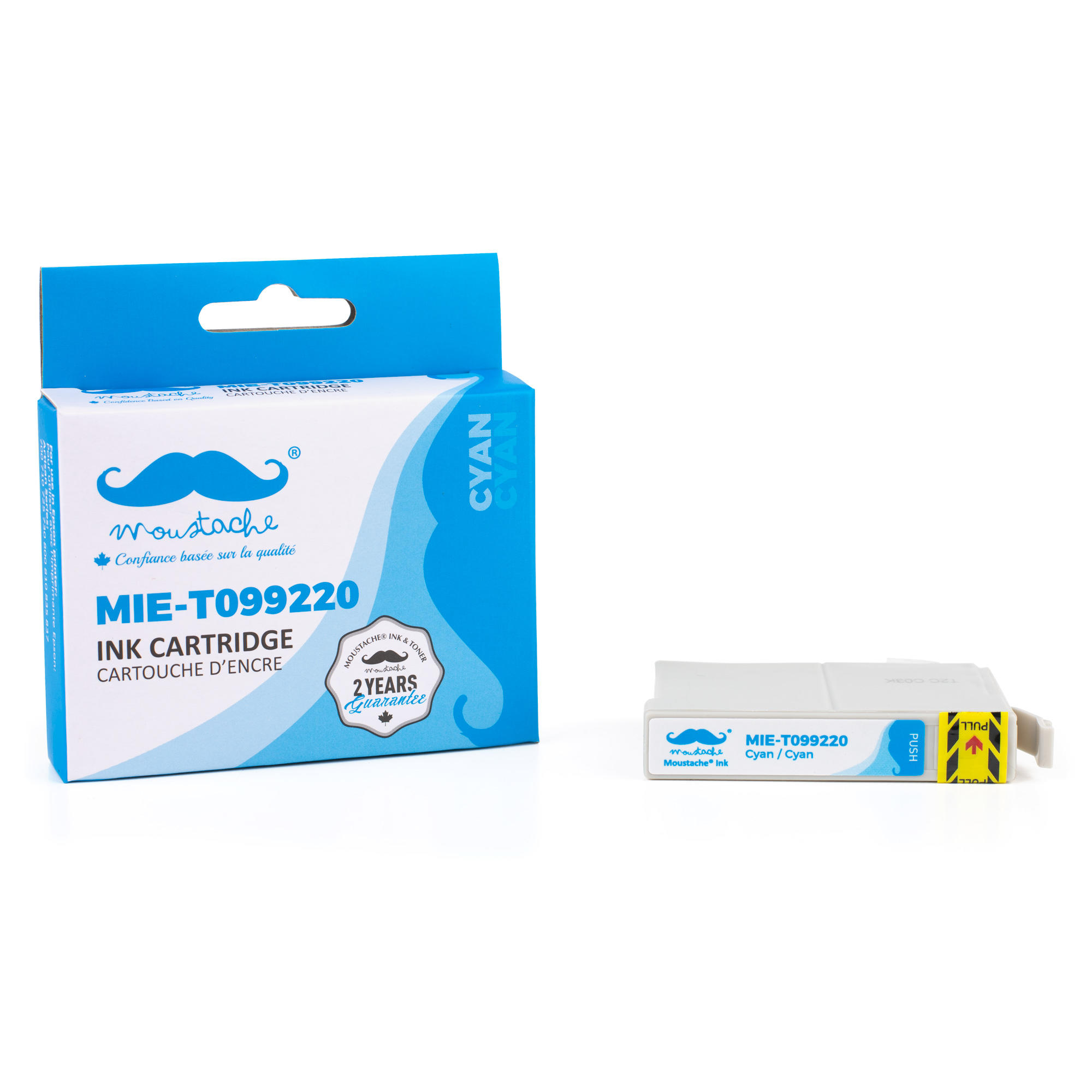 Epson 99 T099220 Compatible Cyan Ink Cartridge - Moustache®