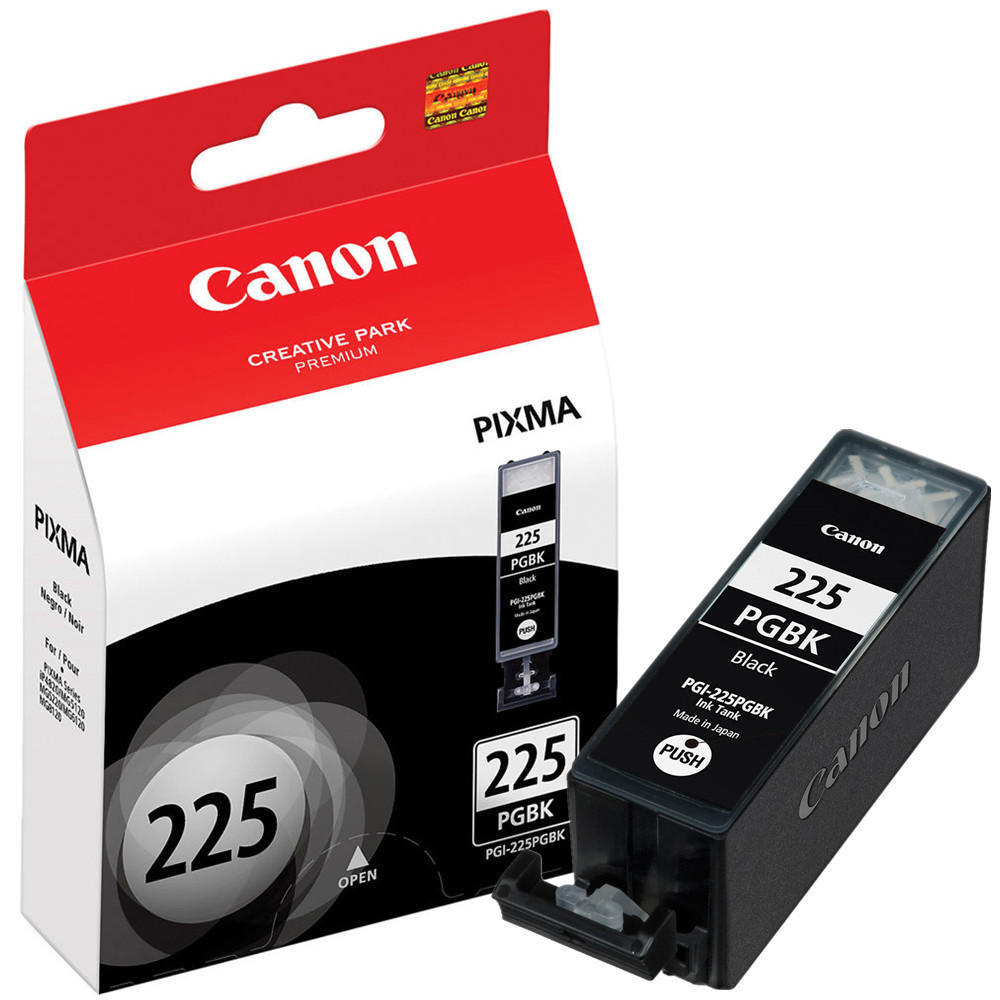 Canon PGI-225BK Original Pigment Black Ink Cartridge (4530B001AA)