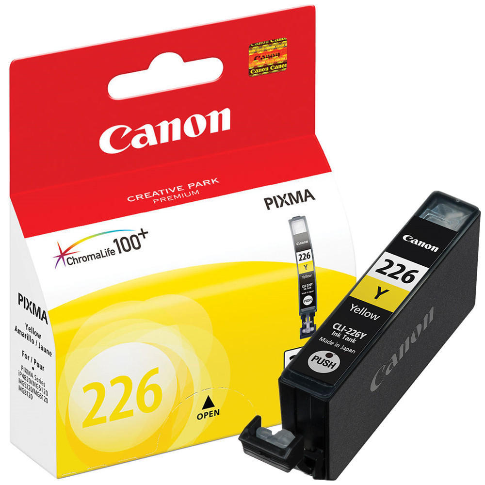 Canon CLI-226Y Original Yellow Ink Cartridge (4549B001AA)