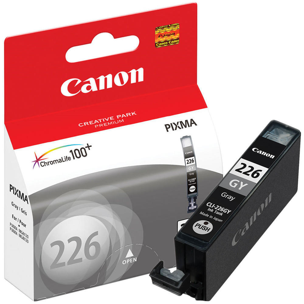 Canon CLI-226GY Original Gray Ink Cartridge (4550B001AA)