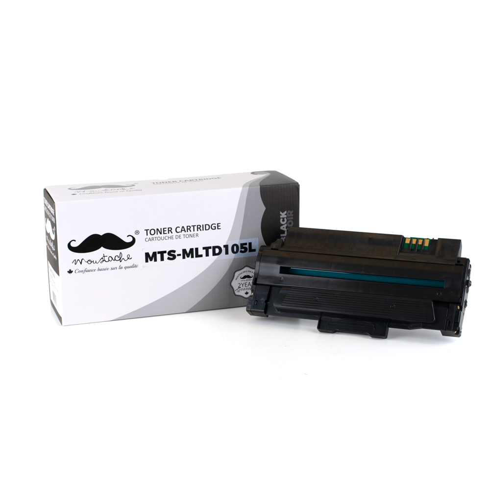 Samsung MLT-D105L Compatible Black Toner Cartridge - Moustache®