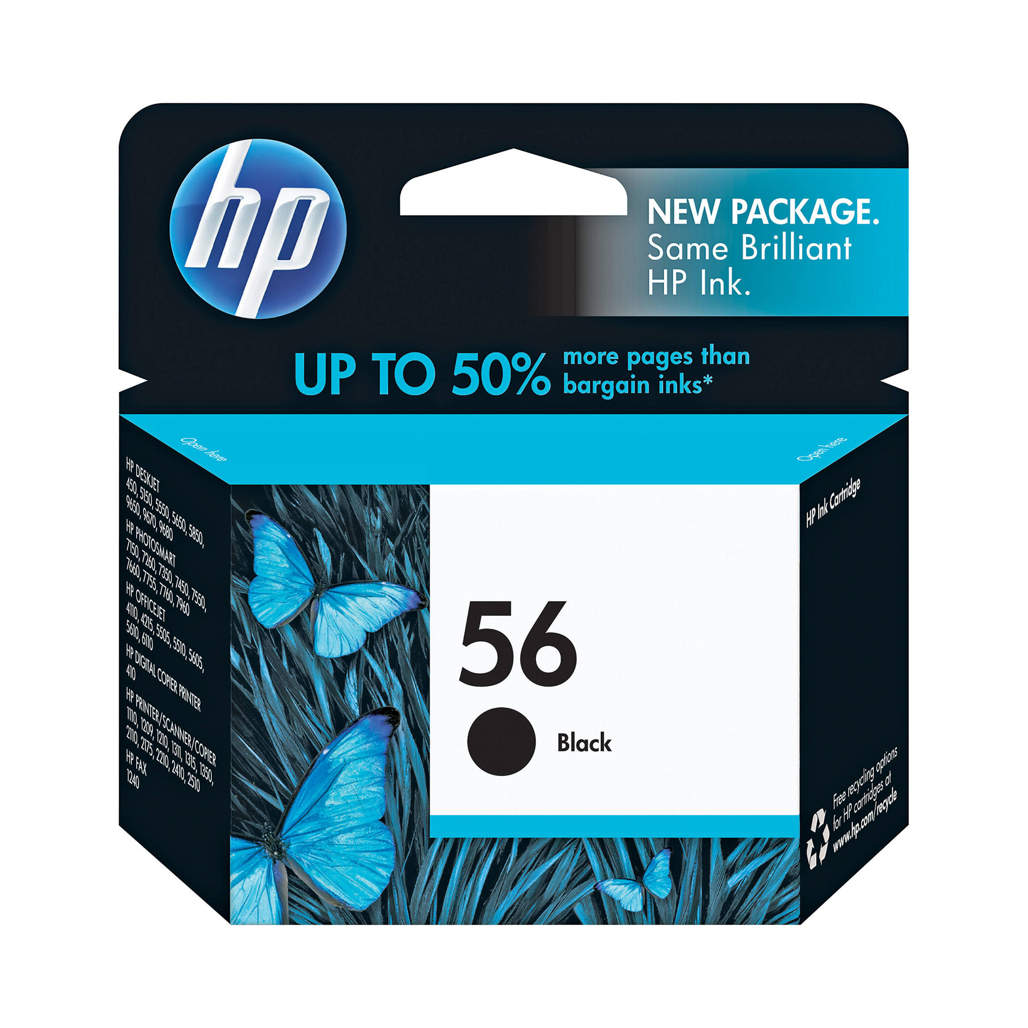HP 56 C6656AN Original Black Ink Cartridge