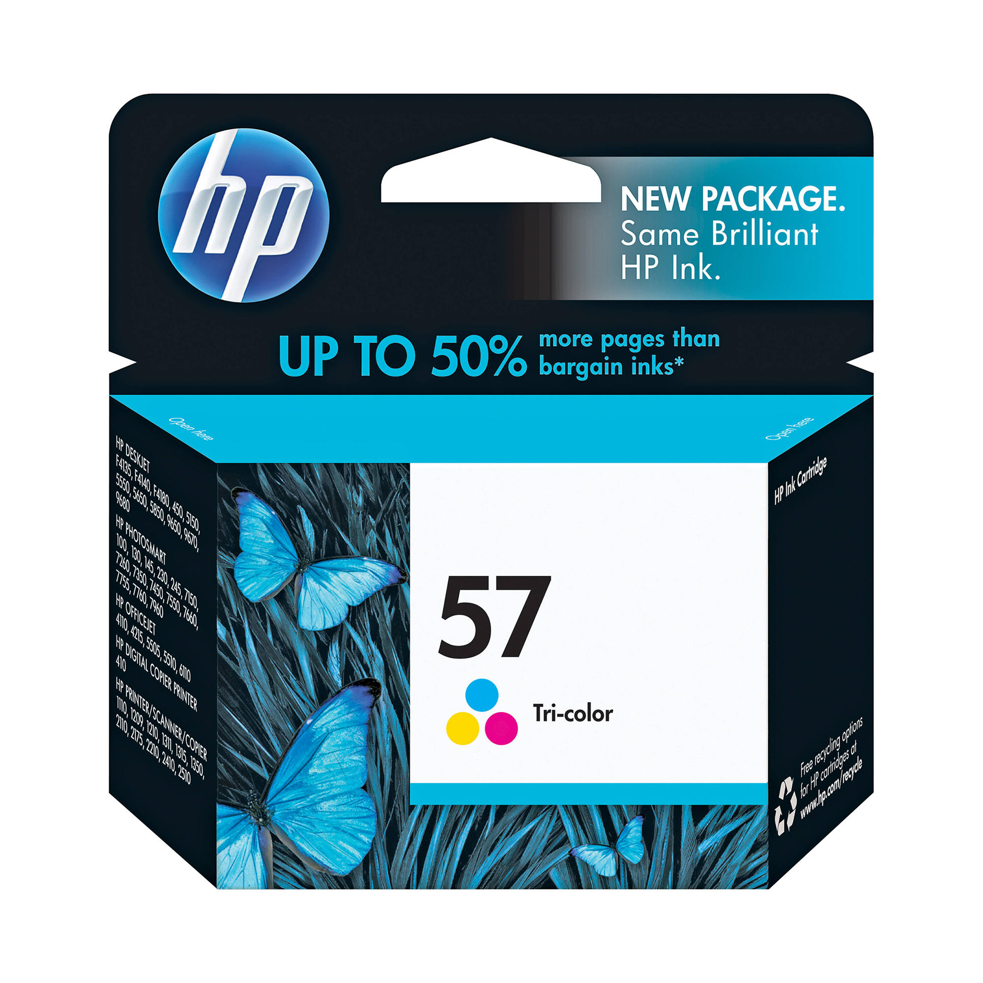 HP 57 C6657AN Original Tri-color Ink Cartridge