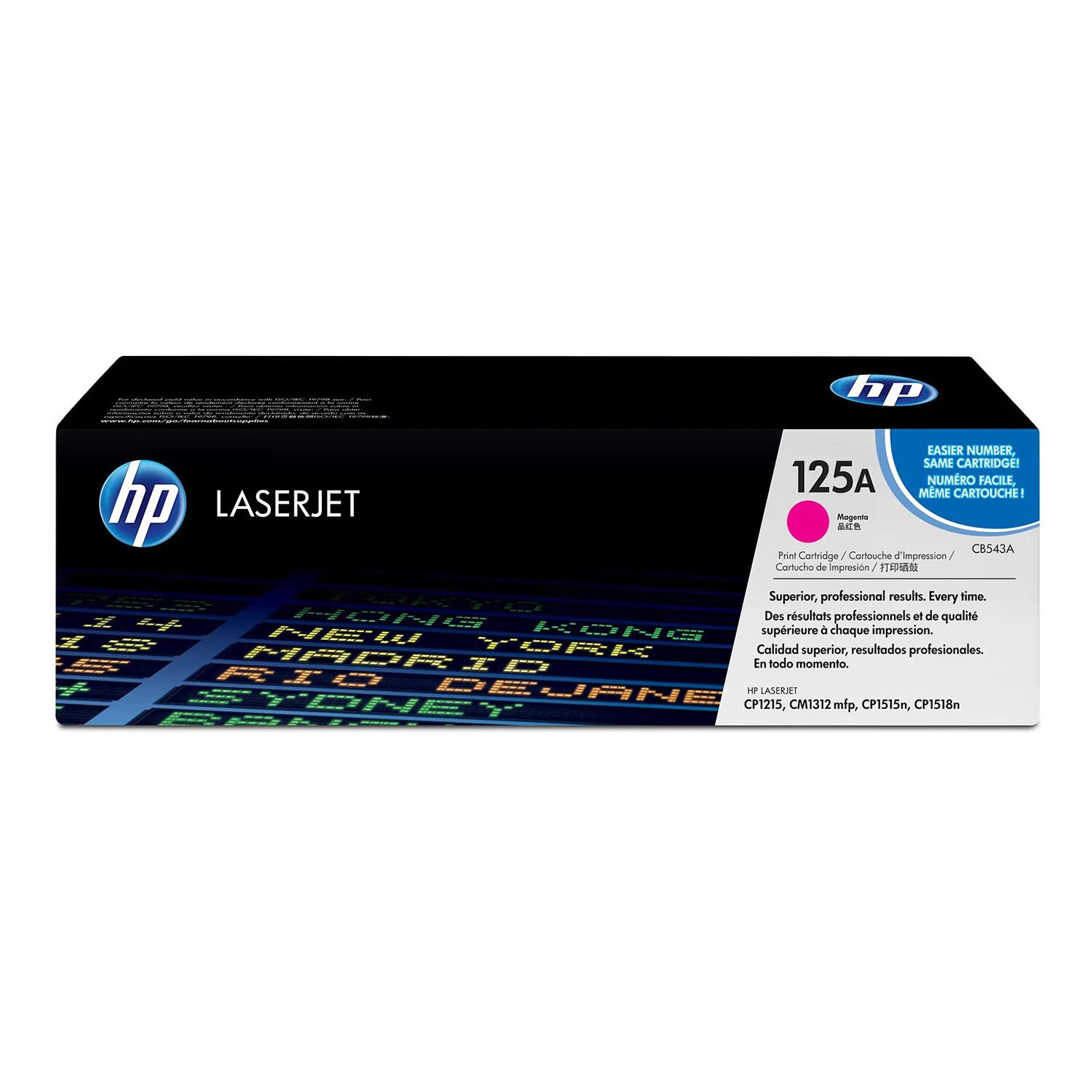 HP 125A CB543A Original Magenta Toner Cartridge