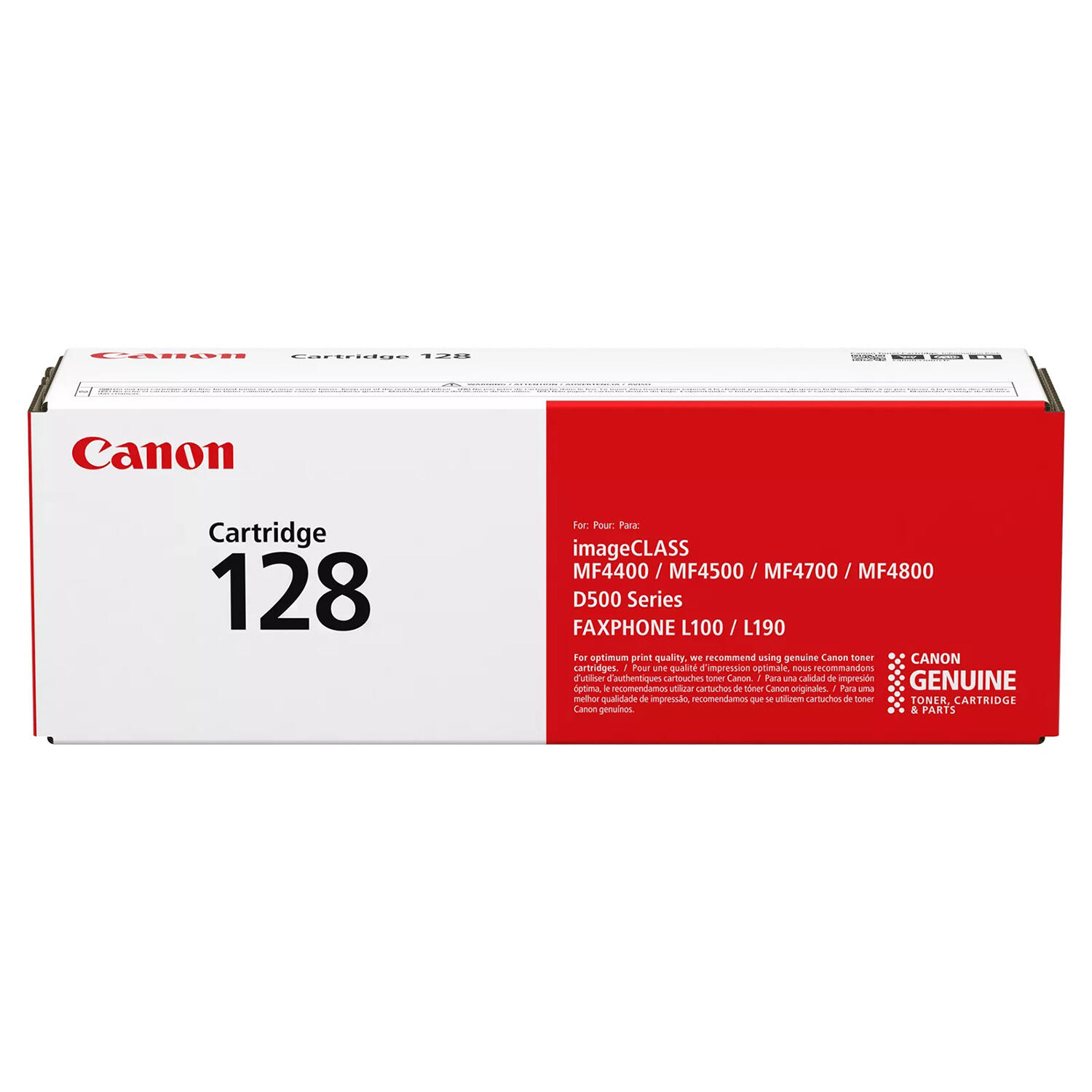 Canon 128 3500B001AA Original Black Toner Cartridge