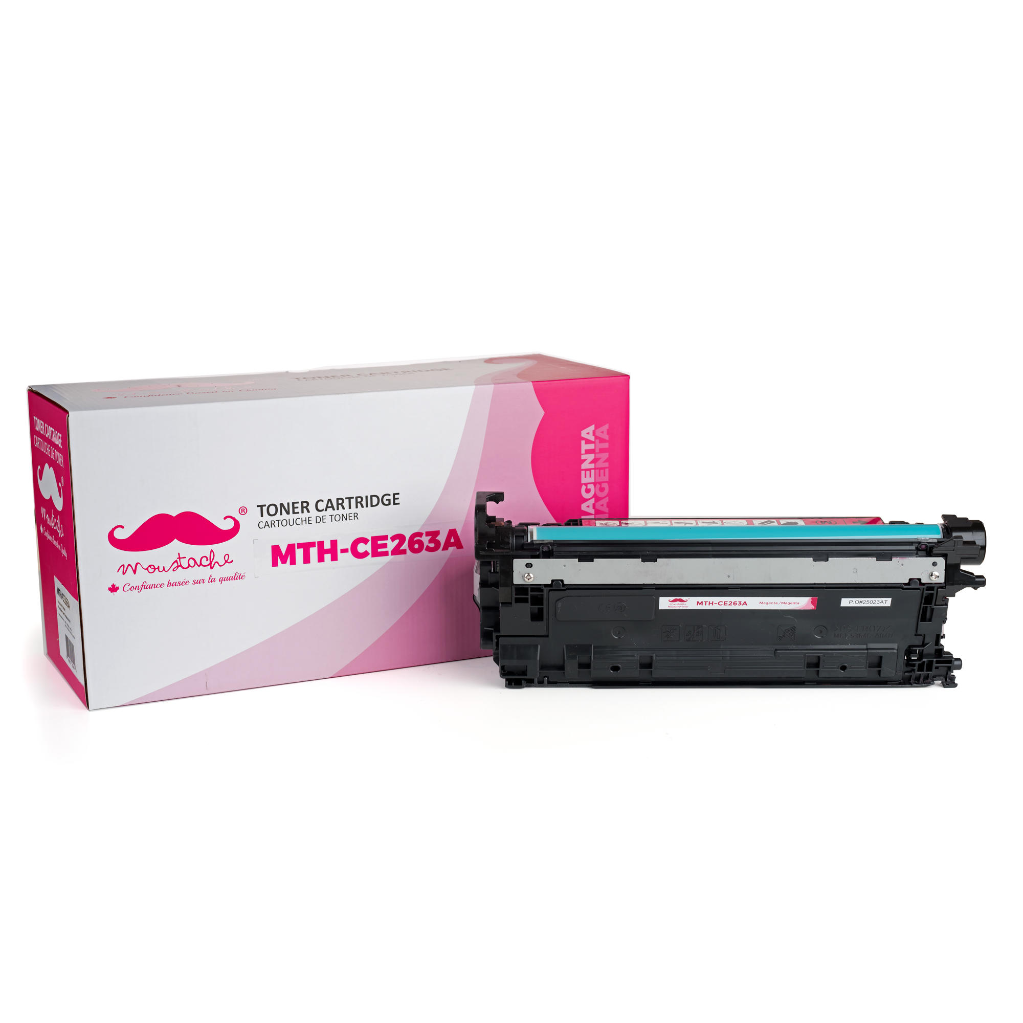 Compatible HP 648A CE263A Magenta Toner Cartridge - Moustache®