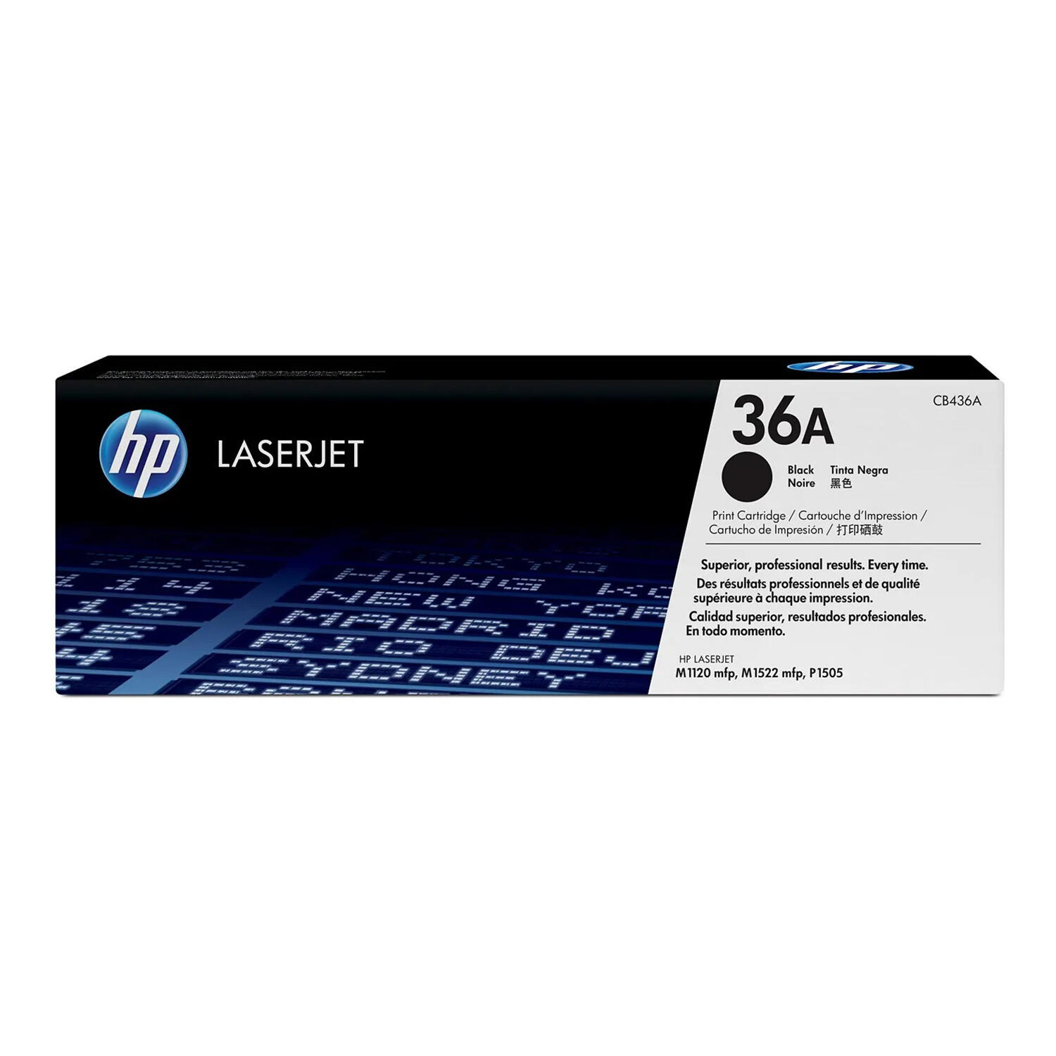 HP 36A CB436A Original Black Toner Cartridge