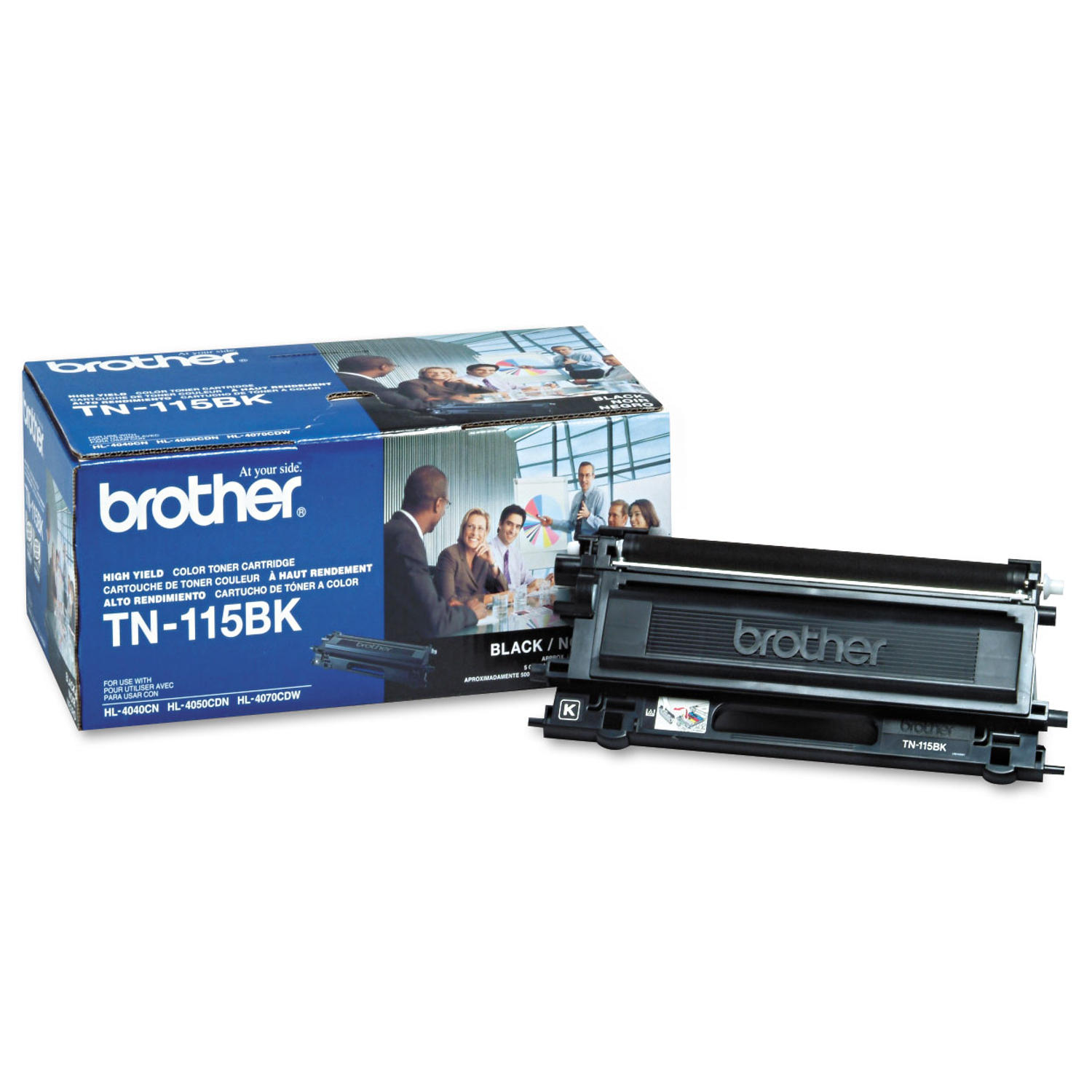 Brother TN115BK Original Black Toner Cartridge