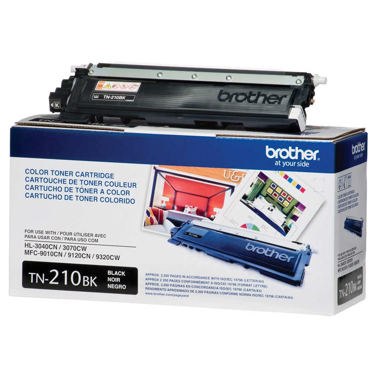 Brother TN-210BK Original Black Toner Cartridge