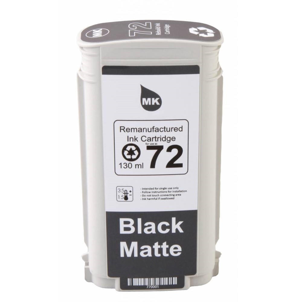 Remanufactured HP 72XL C9403A Matte Black Ink Cartridge High Yield