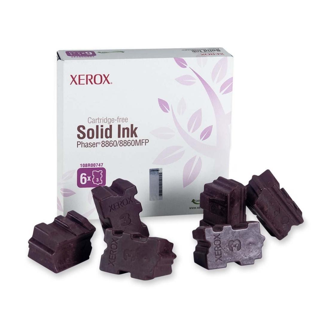 Xerox 108R00747 Original Magenta Solid Ink Sticks - 6 Sticks/Pack