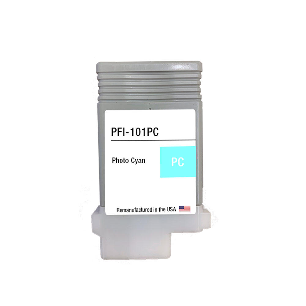 Canon PFI-101PC Remanufactured Photo Cyan Ink Cartridge (0887B001)