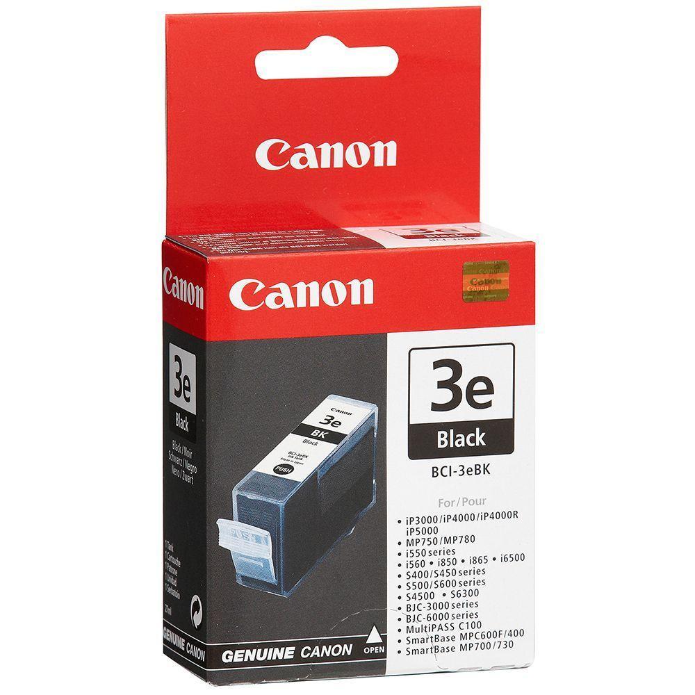 Canon BCI-3eBK 4479A003 Original Black Ink Cartridge