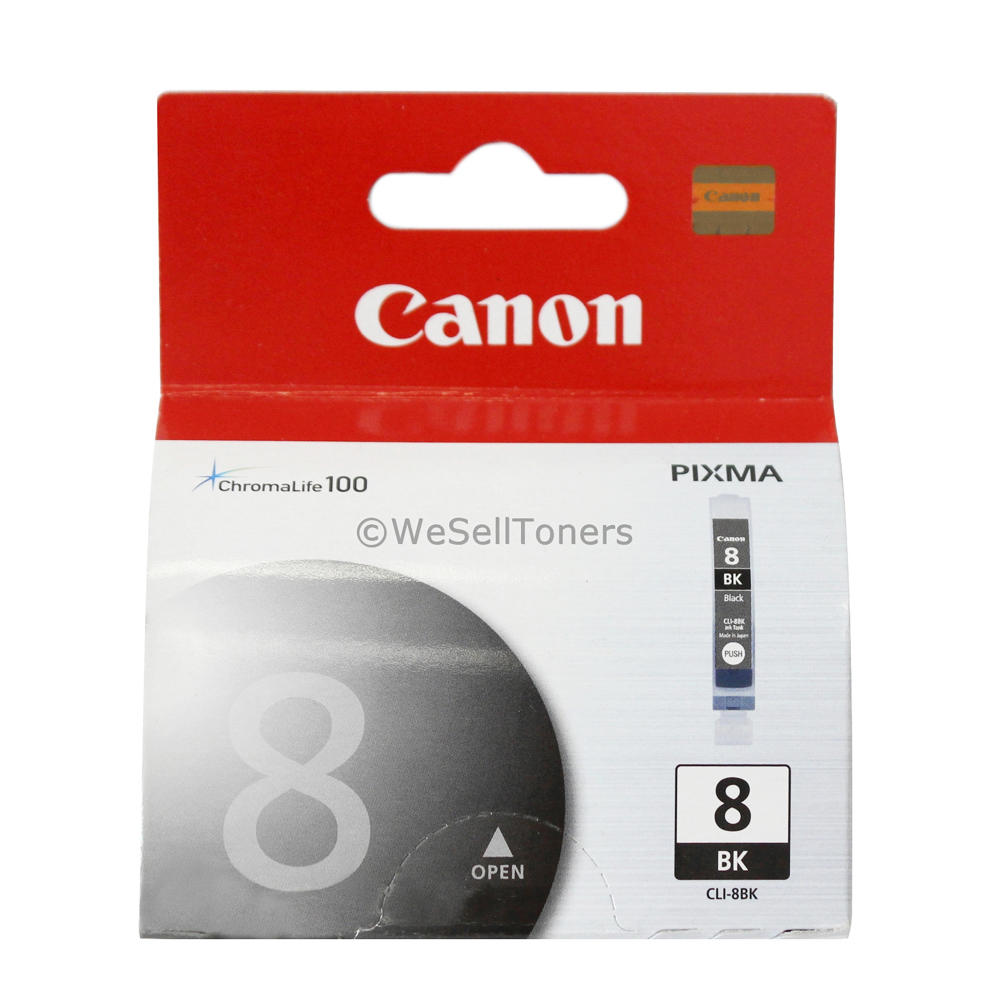 Canon CLI-8BK Original Black Ink Cartridge (0620B002)