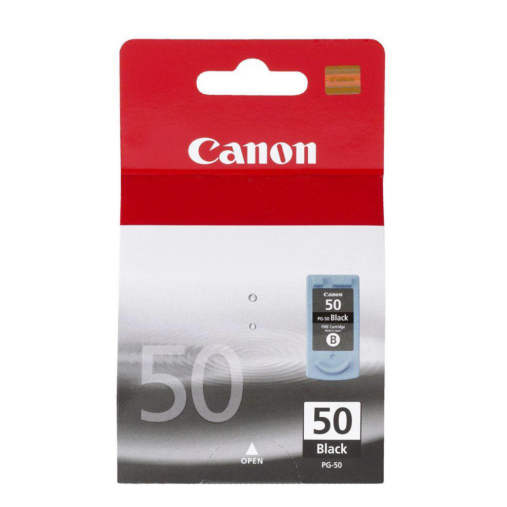 Canon PG-50 Original Black Ink Cartridge High Yield (0616B002)