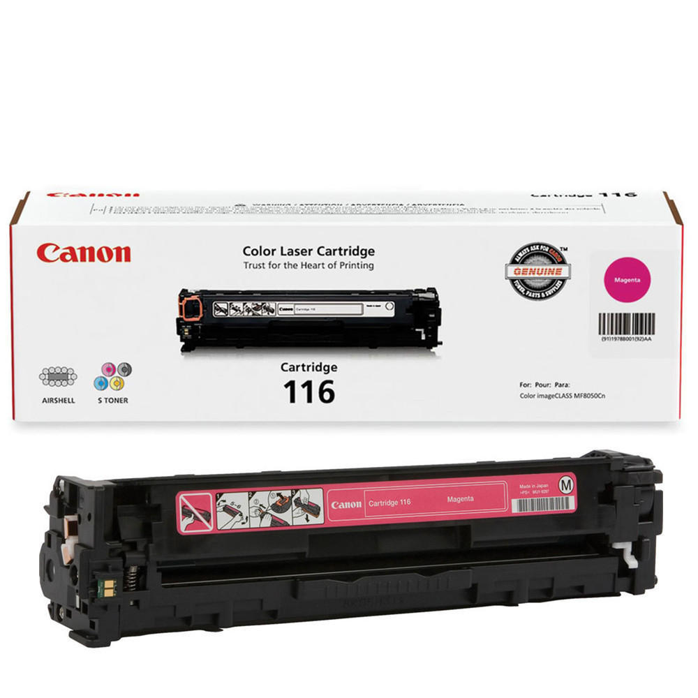 Canon 116M 1978B001AA Original Magenta Toner Cartridge